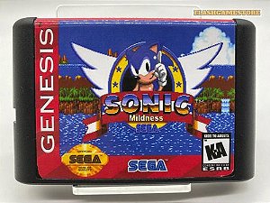 Mega Drive Jogo - Sonic Mildness Paralelo