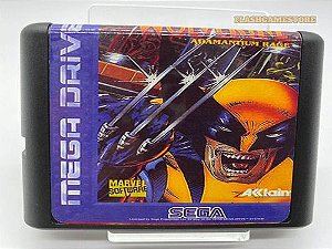 Mega Drive Jogo - Wolverini Adamatium Rage Paralelo