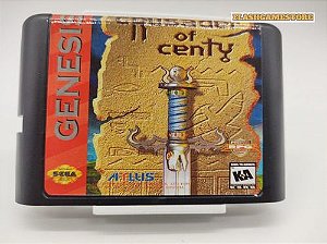 Mega Drive Jogo - Genesis - Crusader Of Centy Paralelo