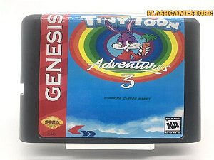 Mega Drive Jogo - Genesis - Tiny Toon Adventures 3 Paralelo