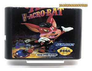 Mega Drive Jogo - Genesis - Aero Acro-bat Paralelo