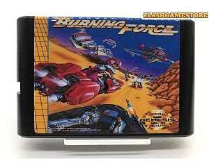 Mega Drive Jogo - Genesis - Burning Force Paralelo