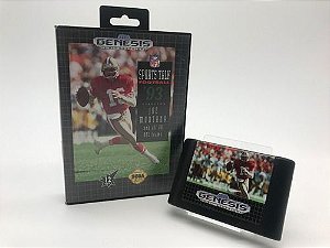 Mega Drive Jogo - Genesis - Nfl Sports Talk 93 Original