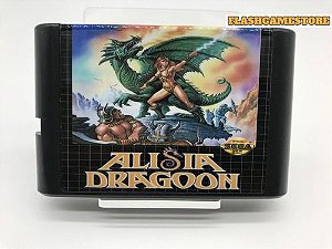 Mega Drive Jogo - Genesis - Alisia Dragon Paralelo