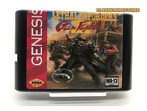 Mega Drive Jogo - Genesis - Lthal Enforcers Paralelo