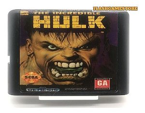 Mega Drive Jogo - Genesis - The Incredible Hulk Pararelo