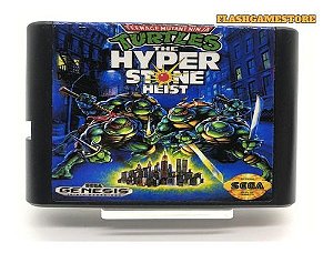 Mega Drive Jogo - Genesis - Turtles Hyperstone Pararelo