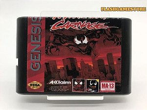 Mega Drive Jogo - Genesis - Maximun Carnage Paralelo