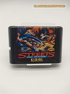 Mega Drive Jogo - Genesis - Streets Of Rage  Paralelo