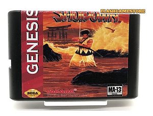Mega Drive Jogo - Samurai Shodown Paralelo