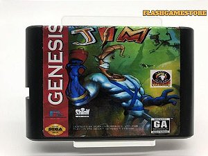 Mega Drive Jogo - Genesis - Eartworm Jim Paralelo