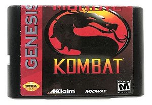 Mega Drive Jogo - Mortal Kombat Paralelo