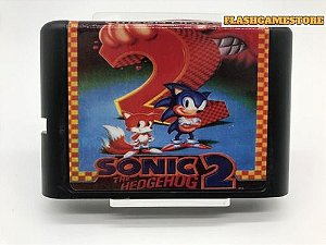 Mega Drive Jogo - Genesis - Sonic 2 Paralelo