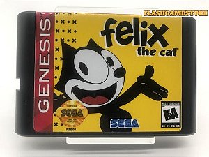 Mega Drive Jogo - Genesis - Felix The Cat Paralelo
