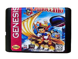Mega Drive Jogo - Genesis - Pinochio Paralelo