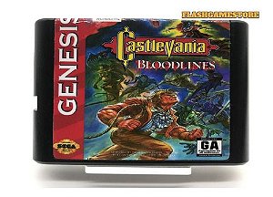 Mega Drive Jogo - Genesis - Castlevania Bloodlines Pararelo