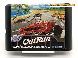 Mega Drive Jogo - Outrun *paralelo