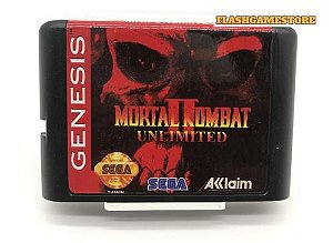Mega Drive Jogo - Mortal Kombat 2 Unlimited Paralelo