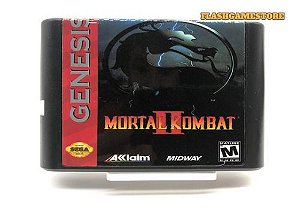 Mega Drive Jogo - Genesis - Mortal Kombat 2 Pararelo