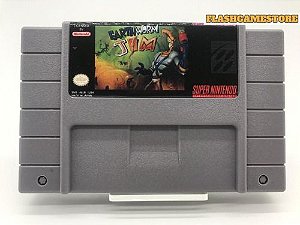 Earthworm Jim - Super Nintendo Paralelo