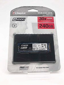 Ssd Kingston Digital Sa1000m8/240g A1000 240gb Pcie Nvme M.2