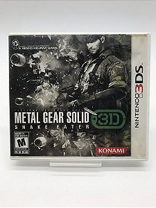Metal Gear Solid Snake Eater Nintendo 3ds