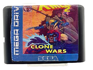 Mega Drive Jogo - X-men 2 Clone Wars Paralelo