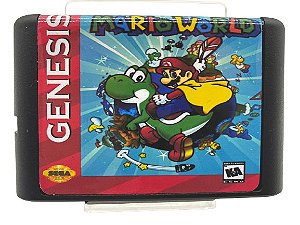 Mega Drive Jogo - Super Mario World Paralelo