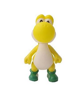 Boneco Yoshi Nintendo 12 Cm Amarelo