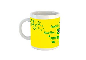 Caneca Brasil Amarela C5