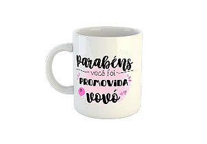 Caneca parabéns vovó C32