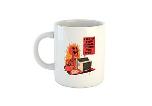 Caneca Cavera Estou velho demais  C101