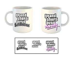 Caneca GTA Grand Theft Auto C516