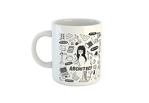 Caneca Profissao - Arquitetura - Mulher C922