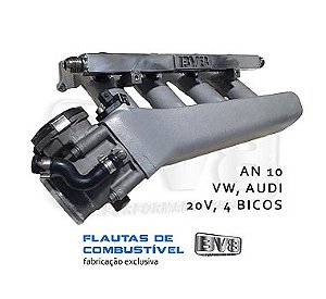 Flauta de combustível VW e Audi 20V AN 06 4 bicos