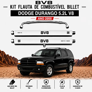 TRILHO DE COMBUSTIVEL BILLET - DODGE DURANGO 5.2L V8 -ANO 2000