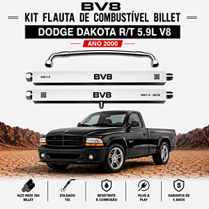KIT Flautas de Combustível Billet Bv8 - DODGE DURANGO V8 5.2L, ano 1991