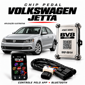 Chip Pedal Volkswagen Jetta BV8 Power App Bluetooth Street Series