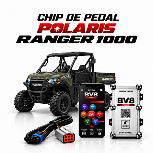 Chip Pedal Polaris Ranger 1000 BV8 Power Bluetooth App
