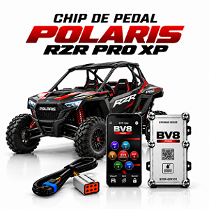 Chip Pedal Polaris RZR Pro XP BV8 Power Bluetooth App