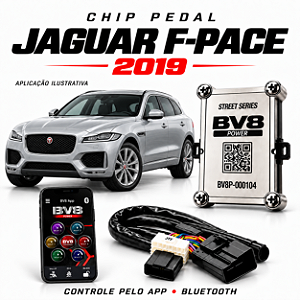Chip Pedal Jaguar F-Pace 2019 BV8 Power App Bluetooth Street Series