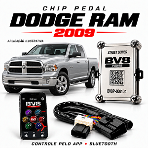 Chip Pedal DODGE RAM 2009 BV8 Power App Bluetooth Street Series