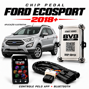Chip Pedal FORD ECO SPORT 2018+ BV8 Power App Bluetooth Street Series