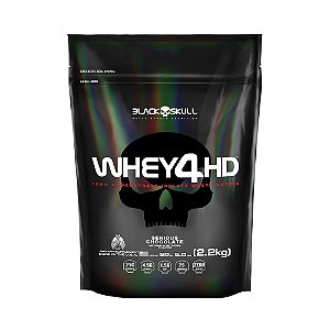WHEY 4HD REFIL BLACK SKULL - 2,2KG