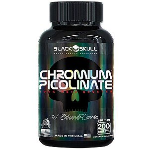 CHROMIUM PICOLINATE BLACK SKULL - 200 TABLETS