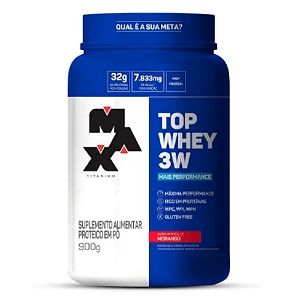 TOP WHEY 3W (PERFC.) MAX TITANIUM - 900G