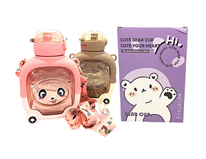 GARRAFA INFANTIL CUTE BEAR CUP SLB01