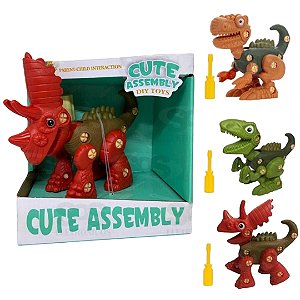 DINOSSAURO CUTE MONTA E DISMONTA  TOY KING