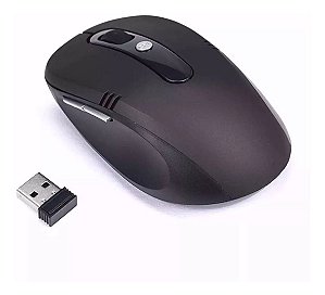 Mouse Wireless Sem Fio 2.4ghz Usb Alcance 2m Notebook Pc