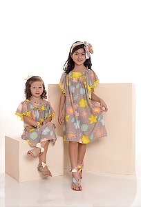 Vestido Infantil Menina Clara